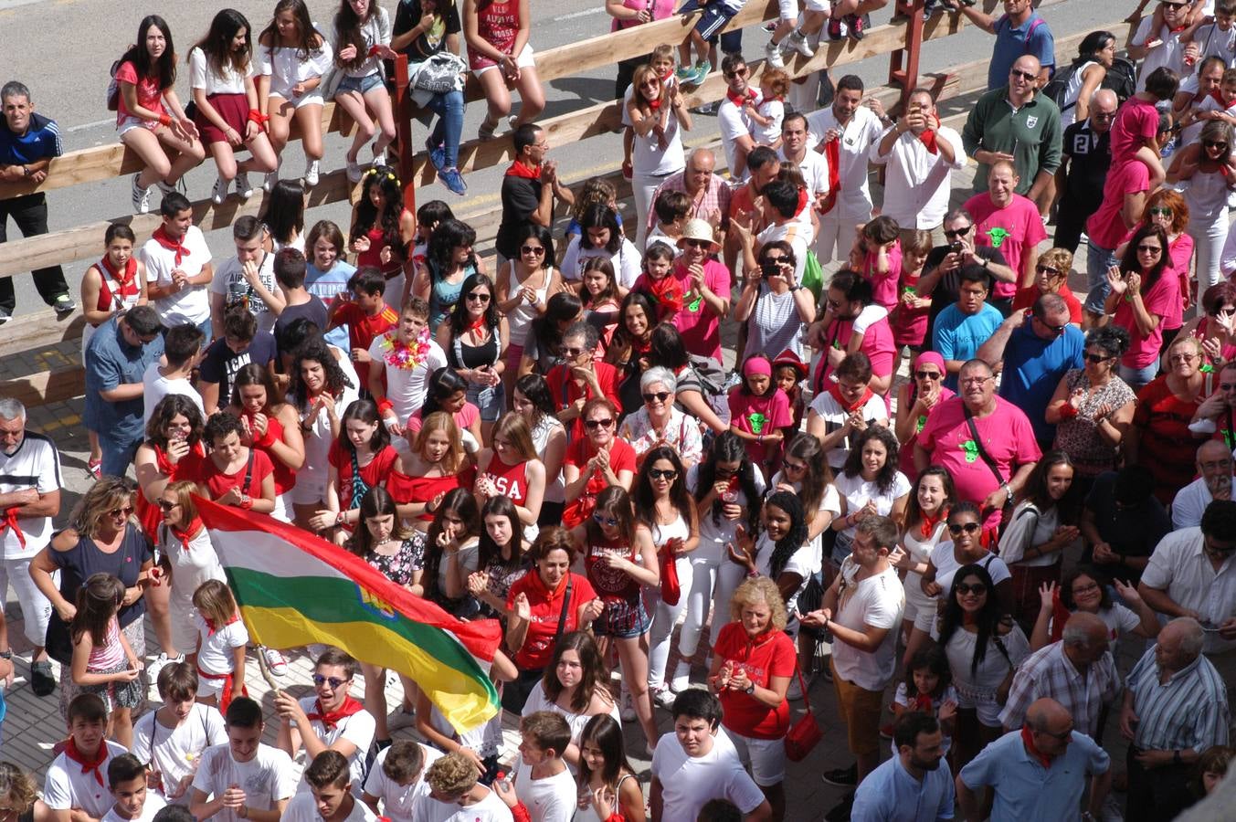 Disparo del chupinazo en Cervera