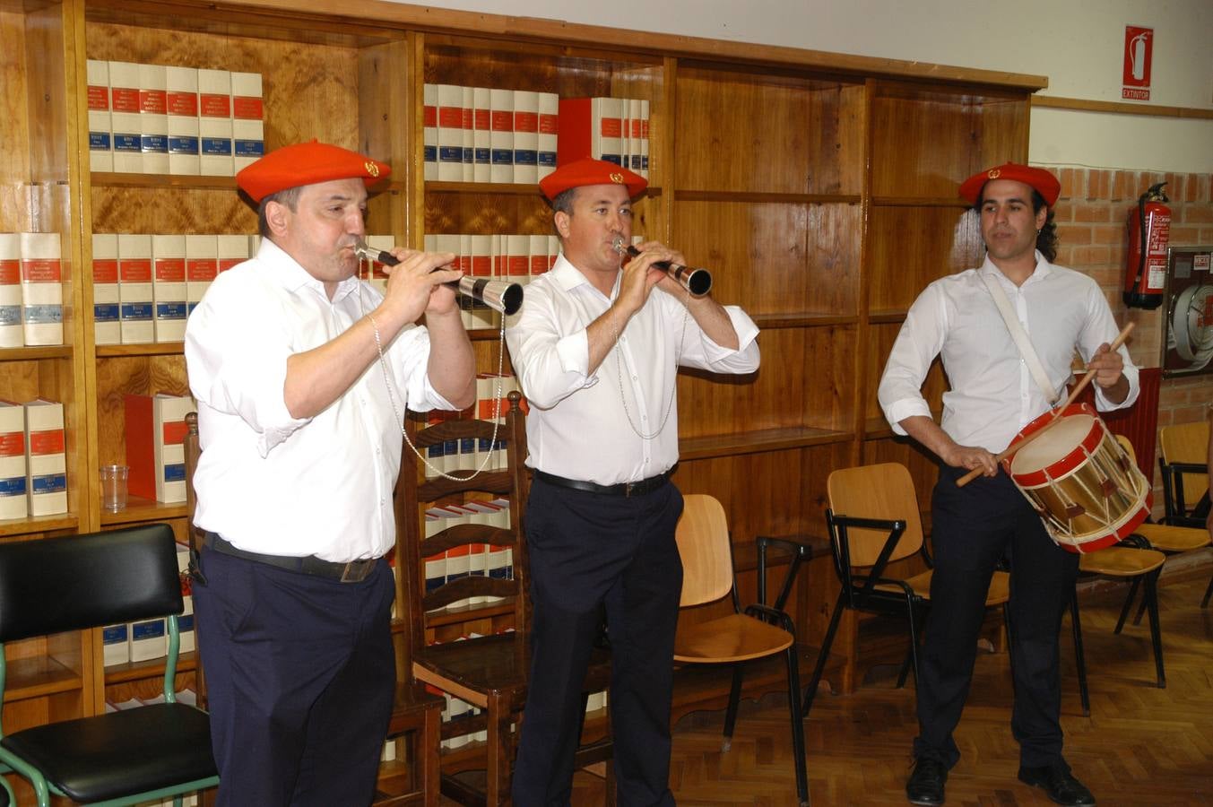 Disparo del chupinazo en Cervera