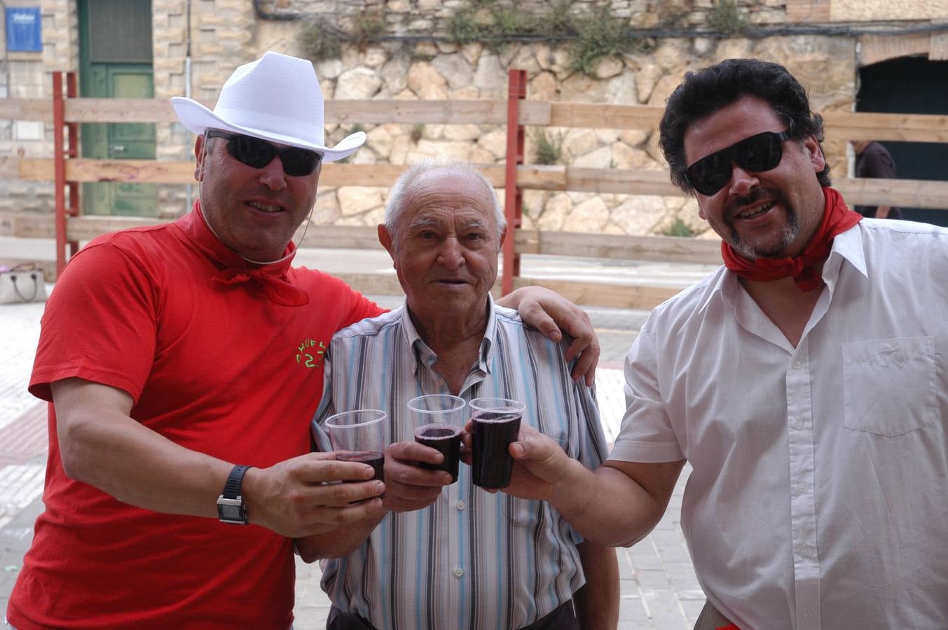 Disparo del chupinazo en Cervera