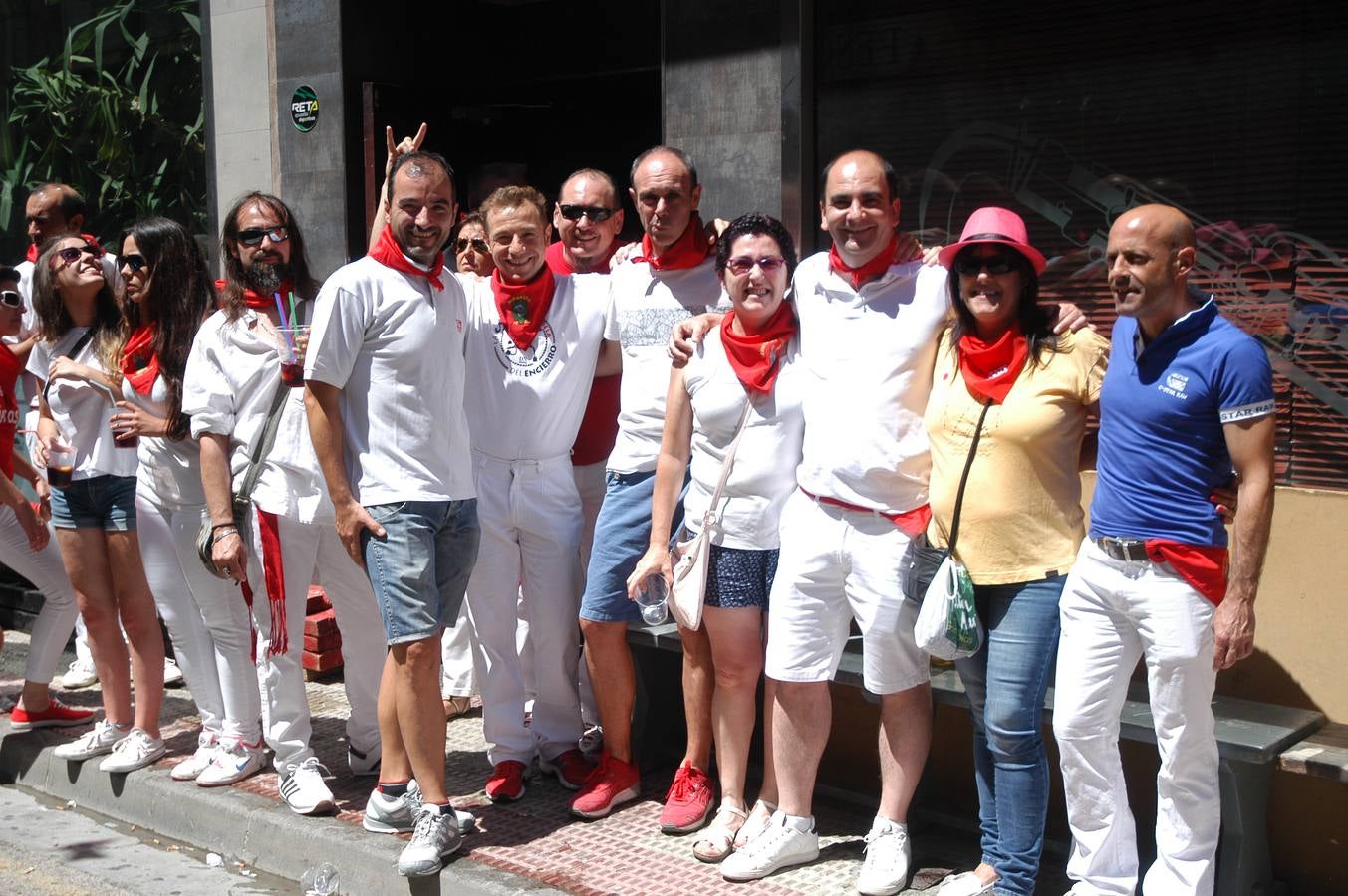 Disparo del chupinazo en Cervera