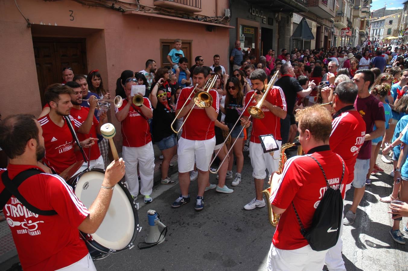 Disparo del chupinazo en Cervera