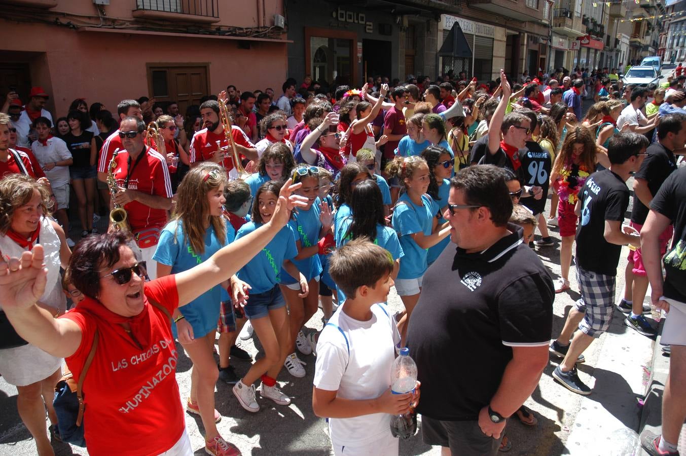 Disparo del chupinazo en Cervera