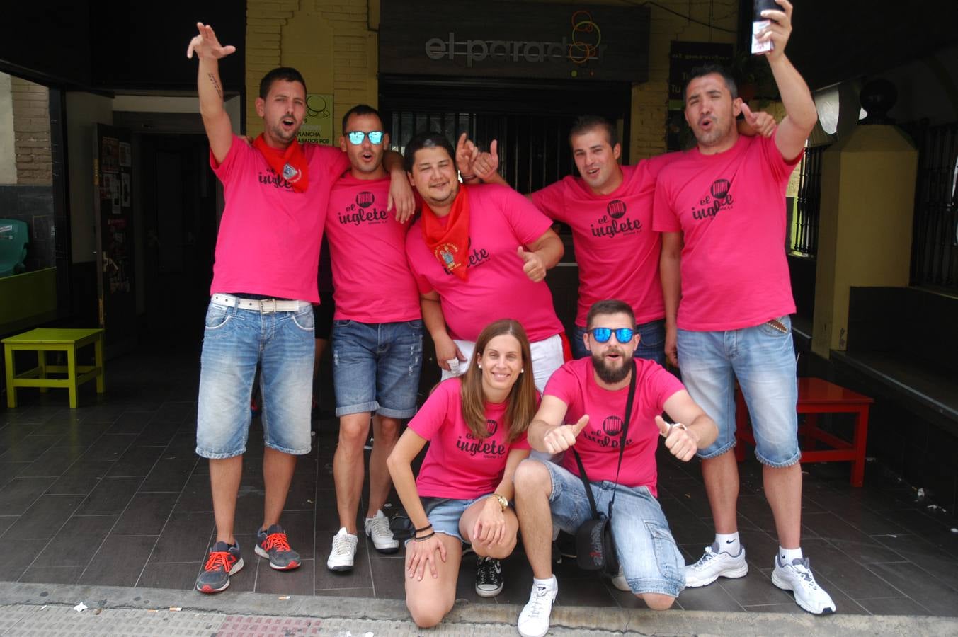 Disparo del chupinazo en Cervera