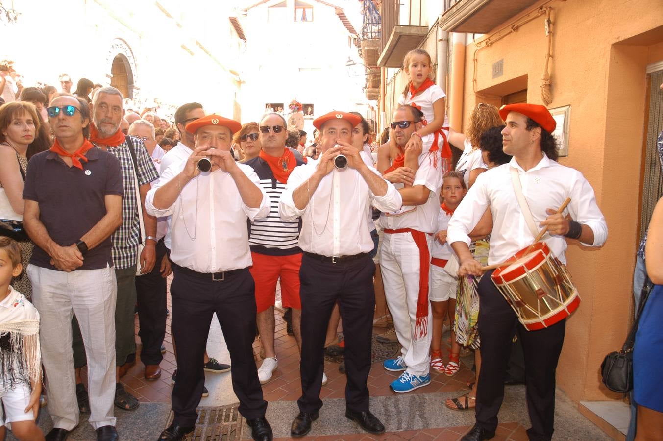 Cervera celebra la bajada de Santa Ana