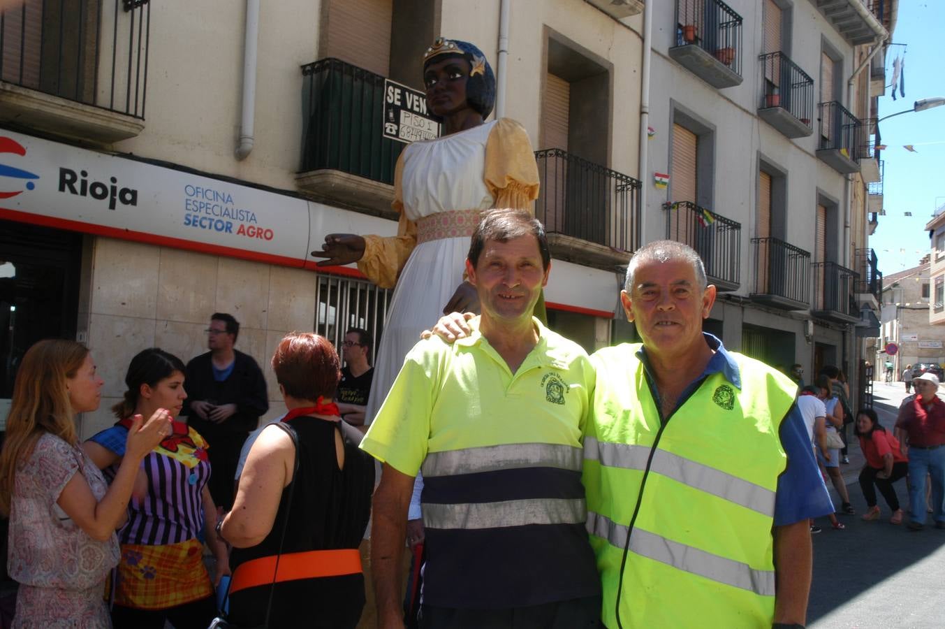 Cervera celebra la bajada de Santa Ana