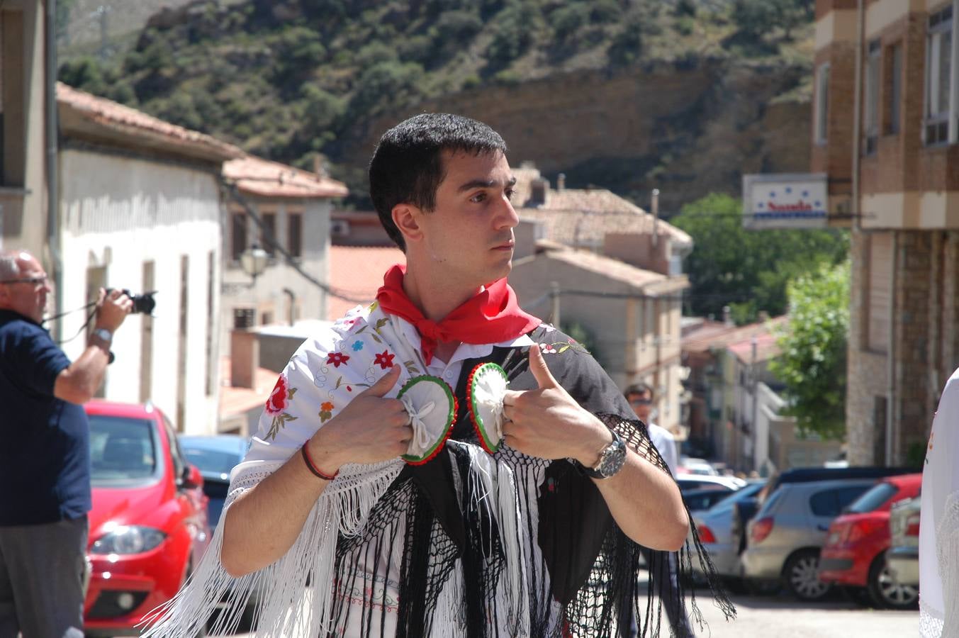 Cervera celebra la bajada de Santa Ana