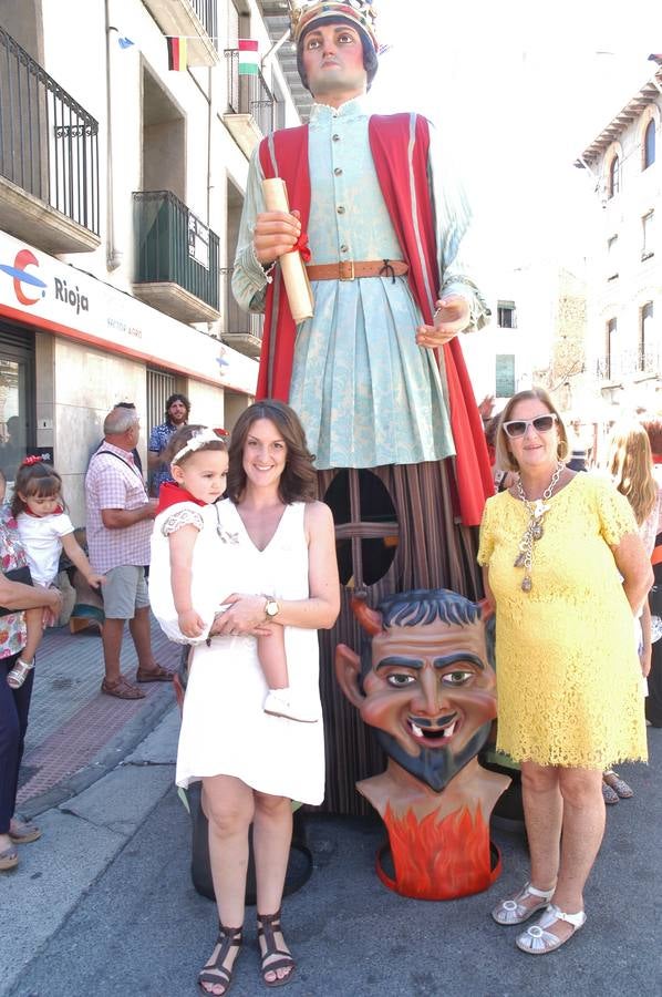 Cervera celebra la bajada de Santa Ana