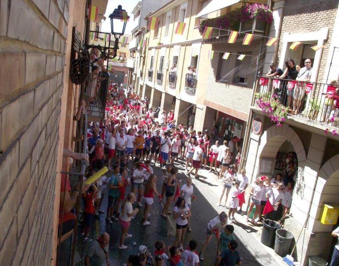 Murillo de Río Leza lanza el cohete