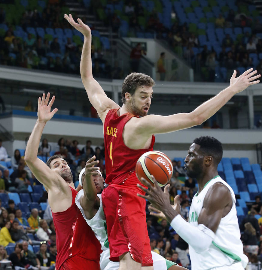 España vence a Nigeria en su tercer partido de los JJ.OO.