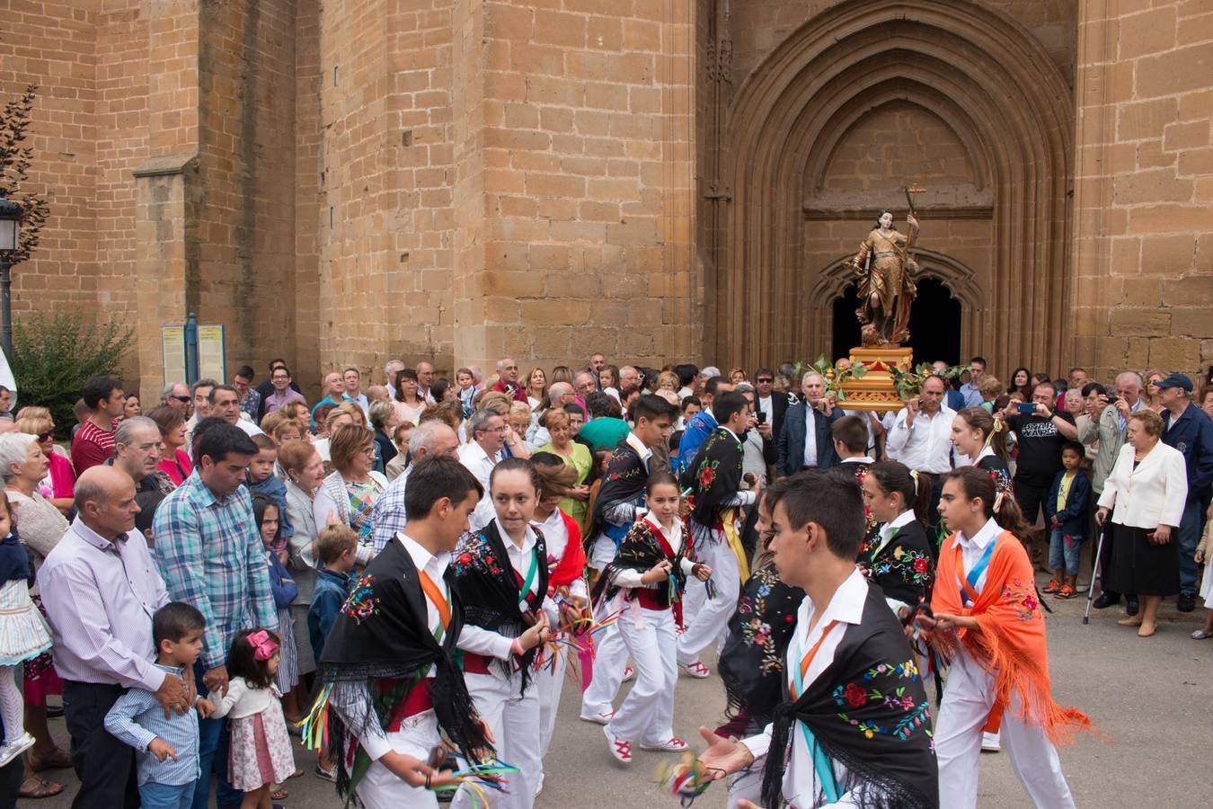 Bañares honró a su patrón, San Formerio