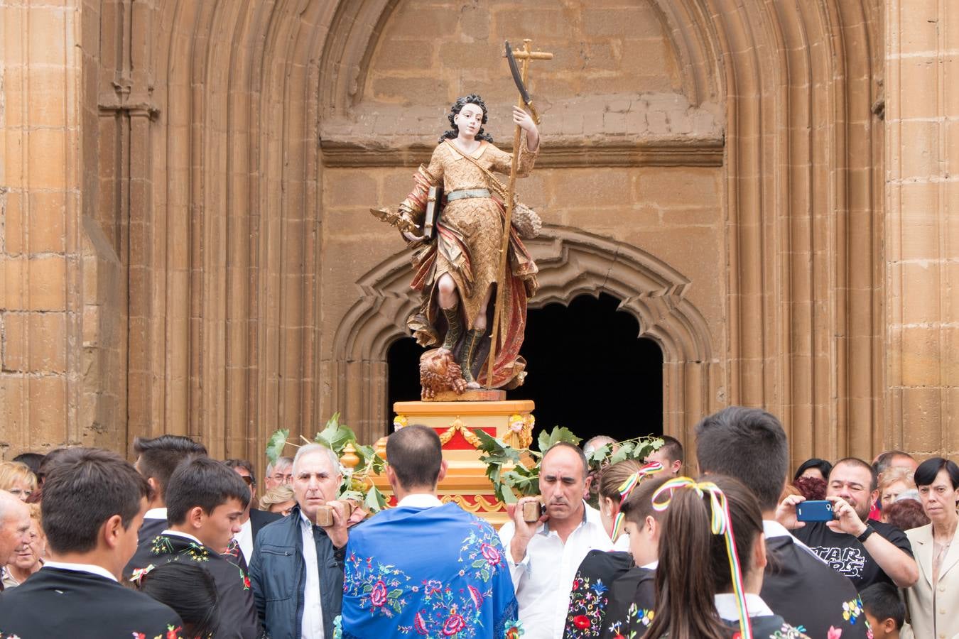 Bañares honró a su patrón, San Formerio