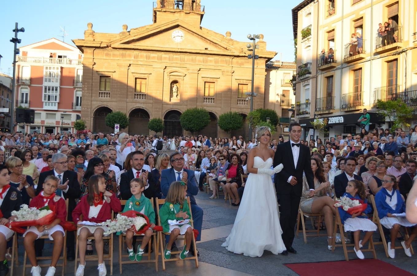 Paula Remírez, reina de las fiestas de Calahorra