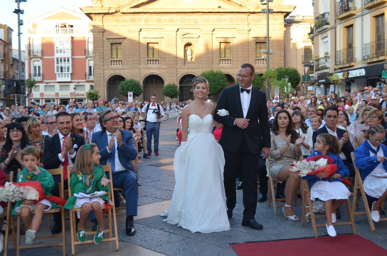 Paula Remírez, reina de las fiestas de Calahorra