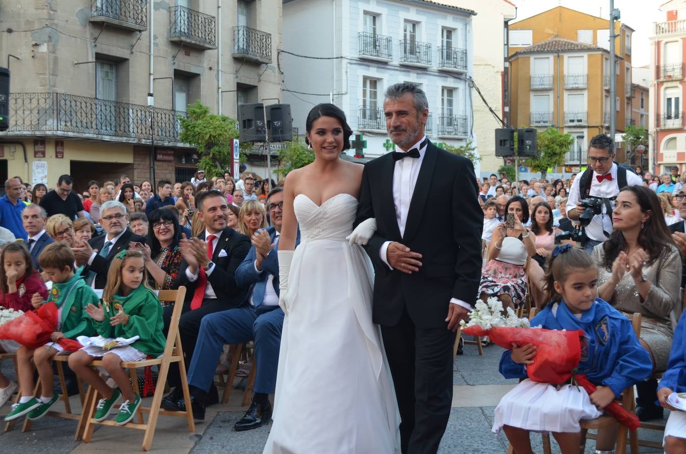 Paula Remírez, reina de las fiestas de Calahorra