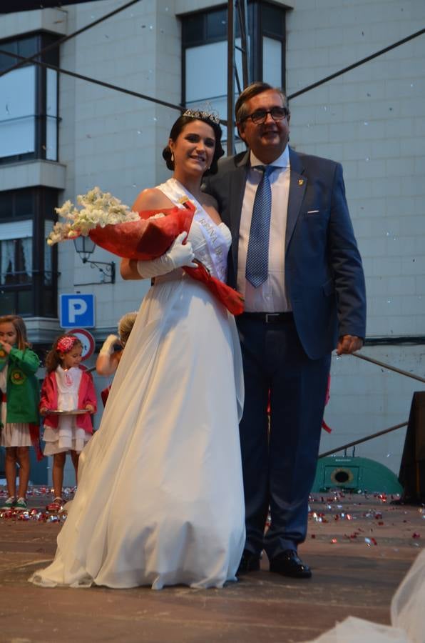 Paula Remírez, reina de las fiestas de Calahorra