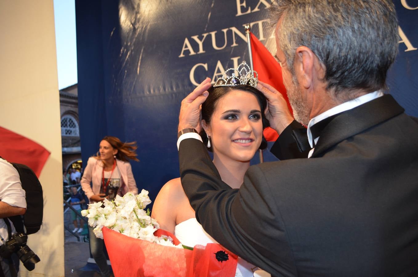 Paula Remírez, reina de las fiestas de Calahorra