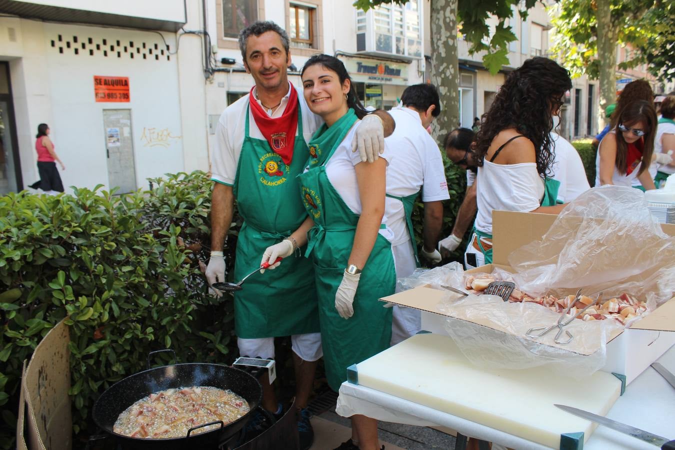 Fiestas en Calahorra: las degustaciones