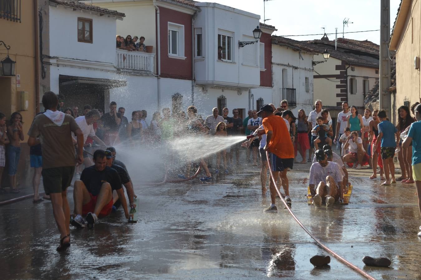 Traineras de secano en San Torcuato