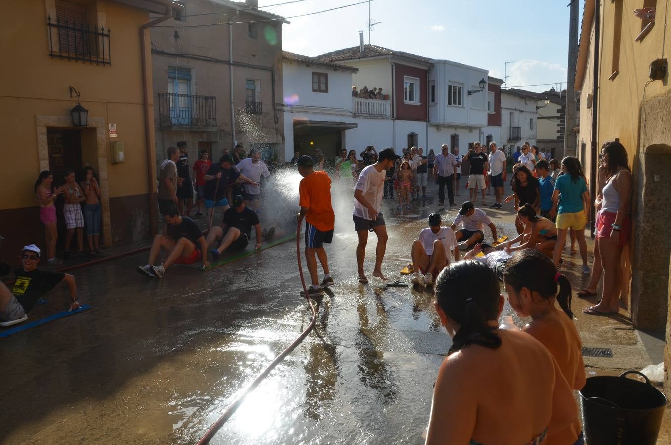 Traineras de secano en San Torcuato