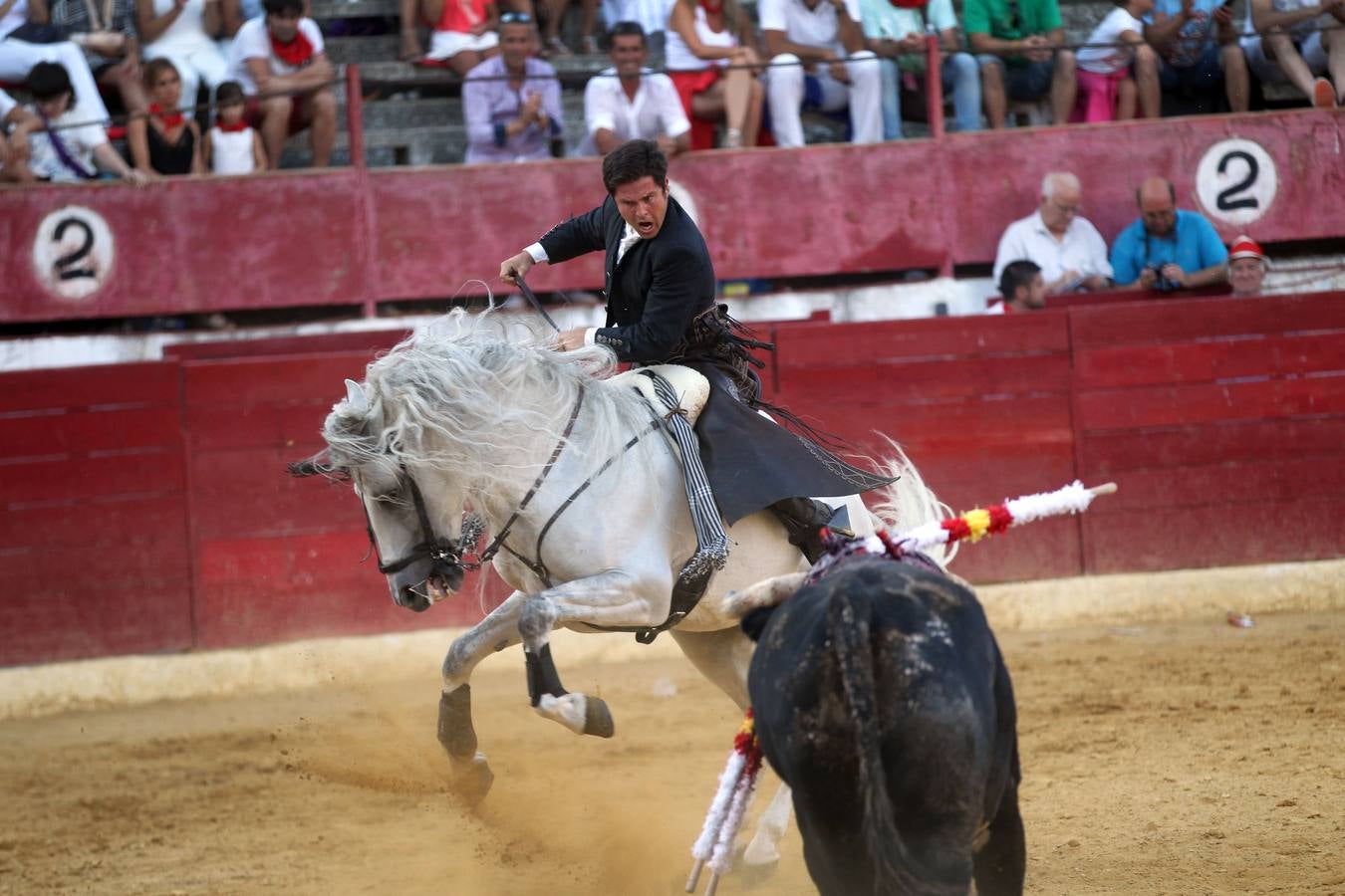 Tarde de rejones en Calahorra