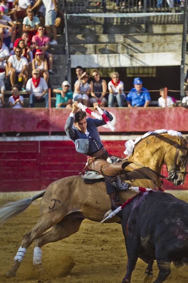 Tarde de rejones en Calahorra