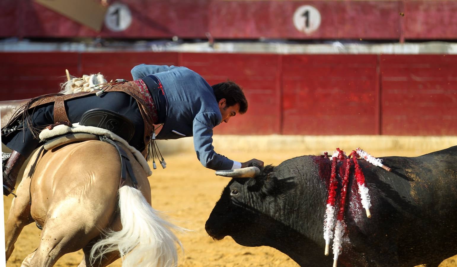 Tarde de rejones en Calahorra