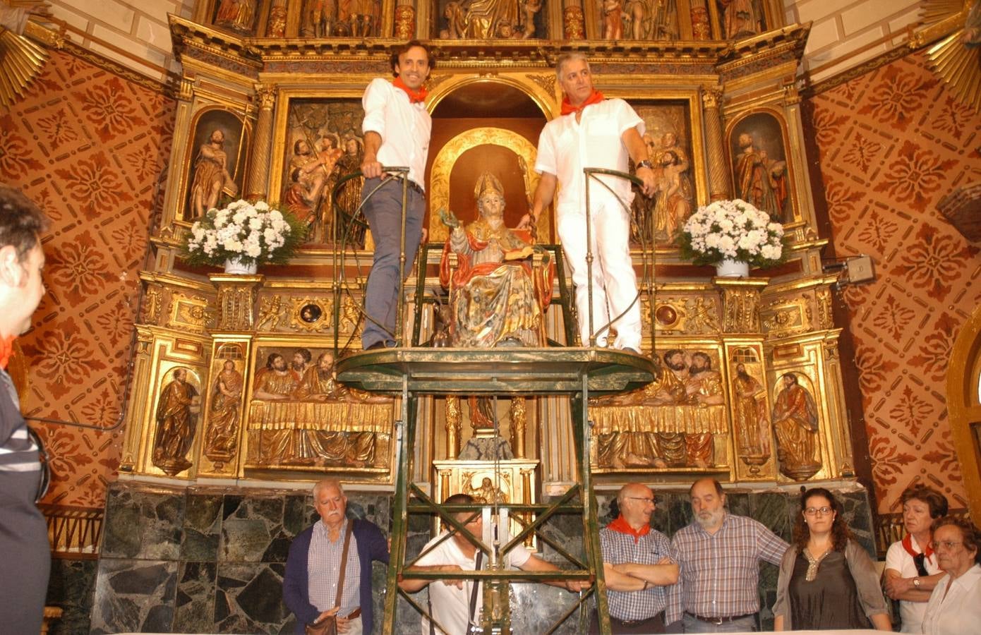 Cervera celebra la bajada de San Gil
