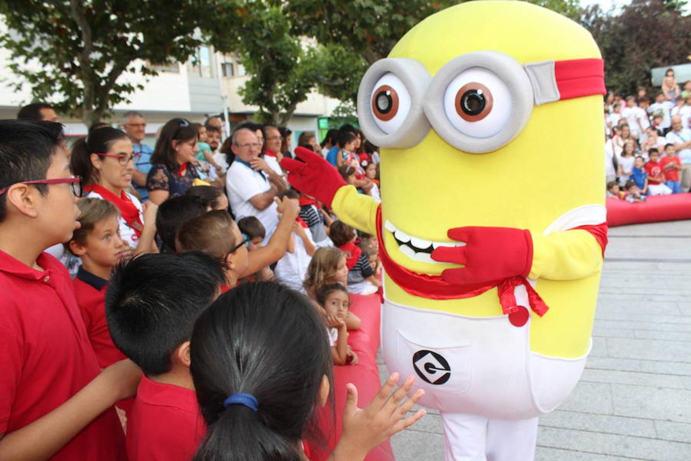 Sanferminions, el último acto infantil del las fiestas de Calahorra