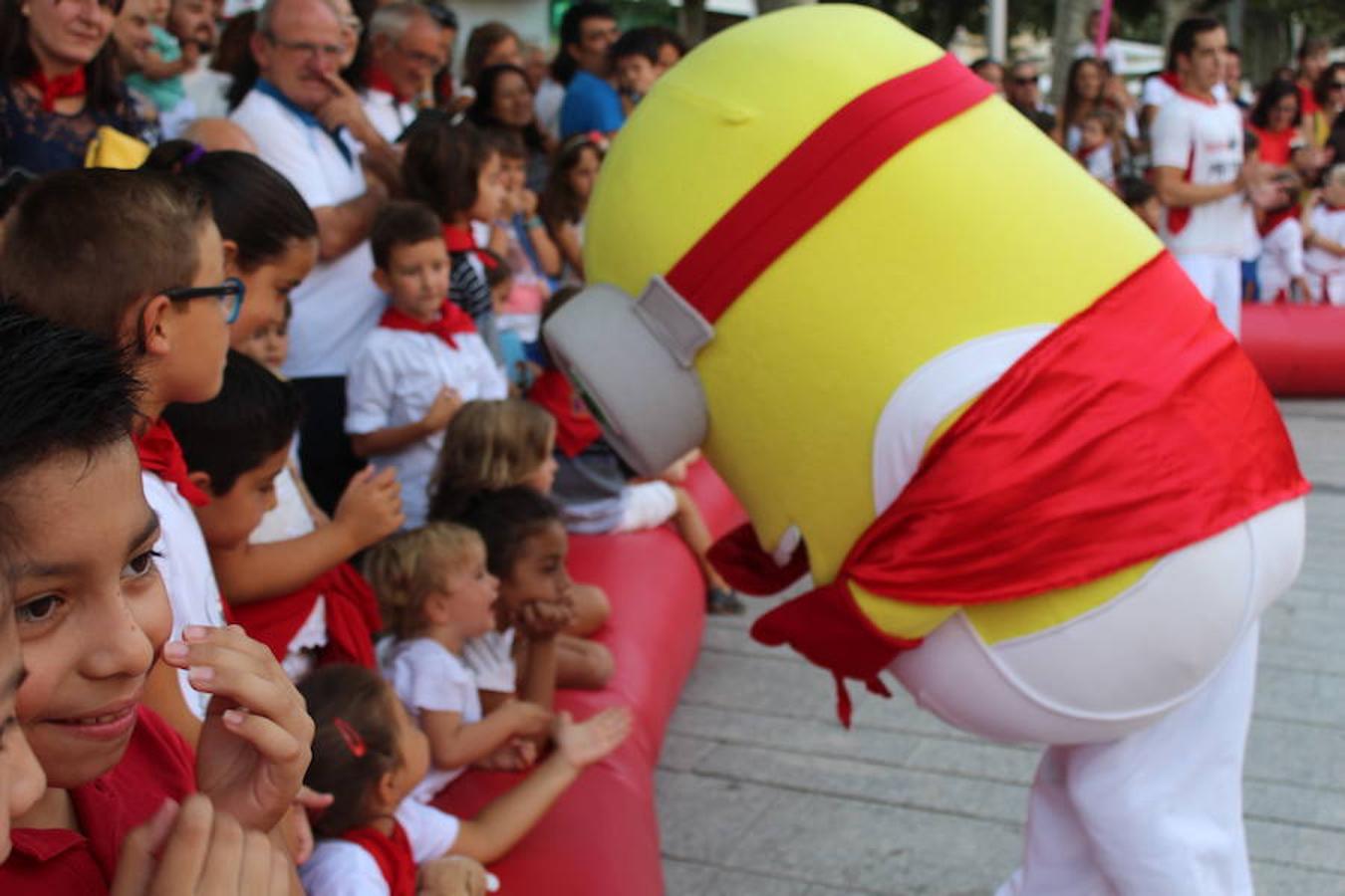 Sanferminions, el último acto infantil del las fiestas de Calahorra