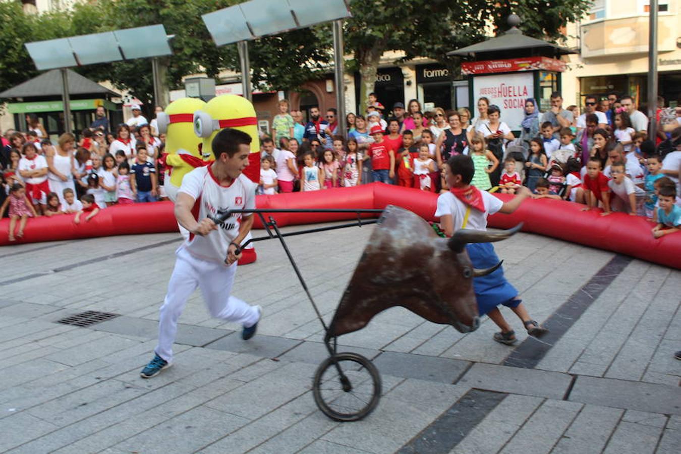 Sanferminions, el último acto infantil del las fiestas de Calahorra