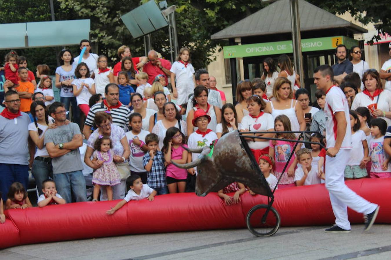 Sanferminions, el último acto infantil del las fiestas de Calahorra