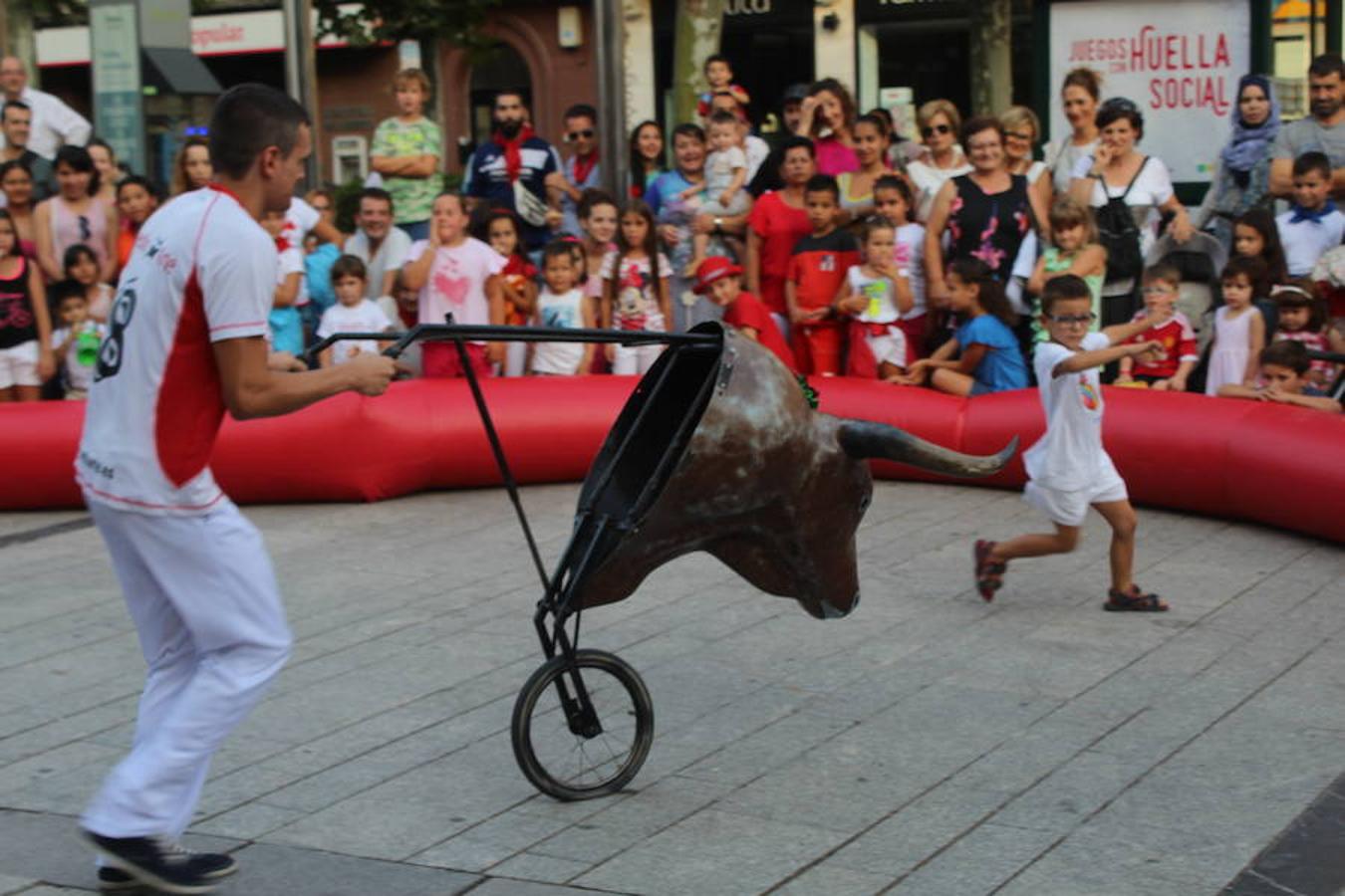 Sanferminions, el último acto infantil del las fiestas de Calahorra