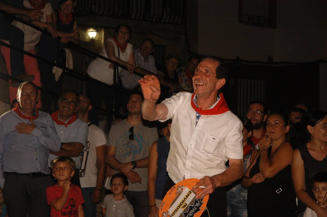 Concurso internacional de lanzamiento de alpargat en Cervera