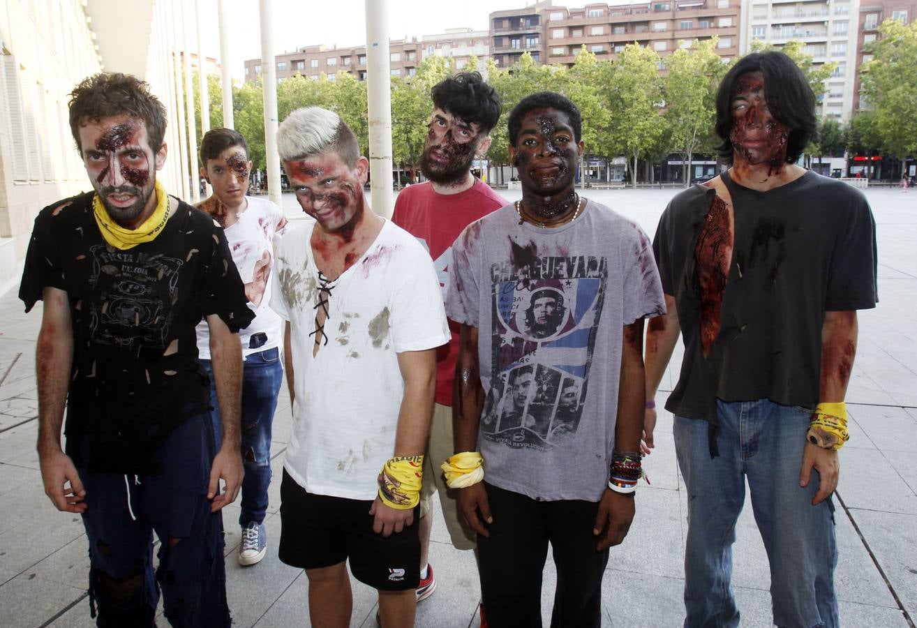 La preparación de la noche logroñesa de Survival Zombie