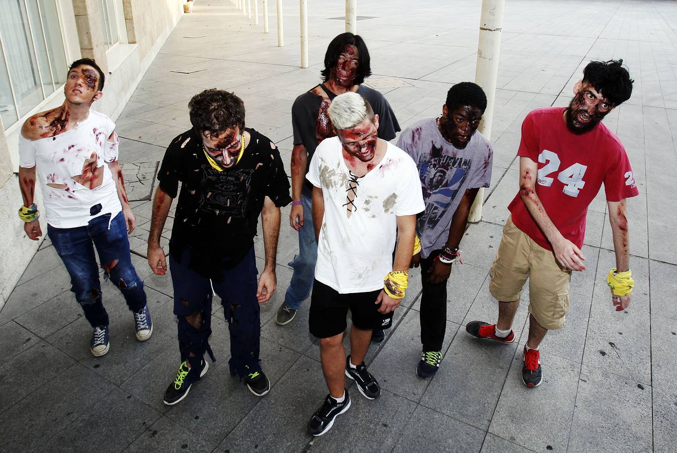 La preparación de la noche logroñesa de Survival Zombie