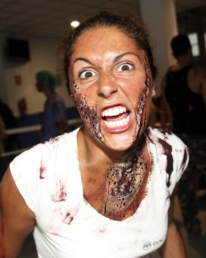 La preparación de la noche logroñesa de Survival Zombie