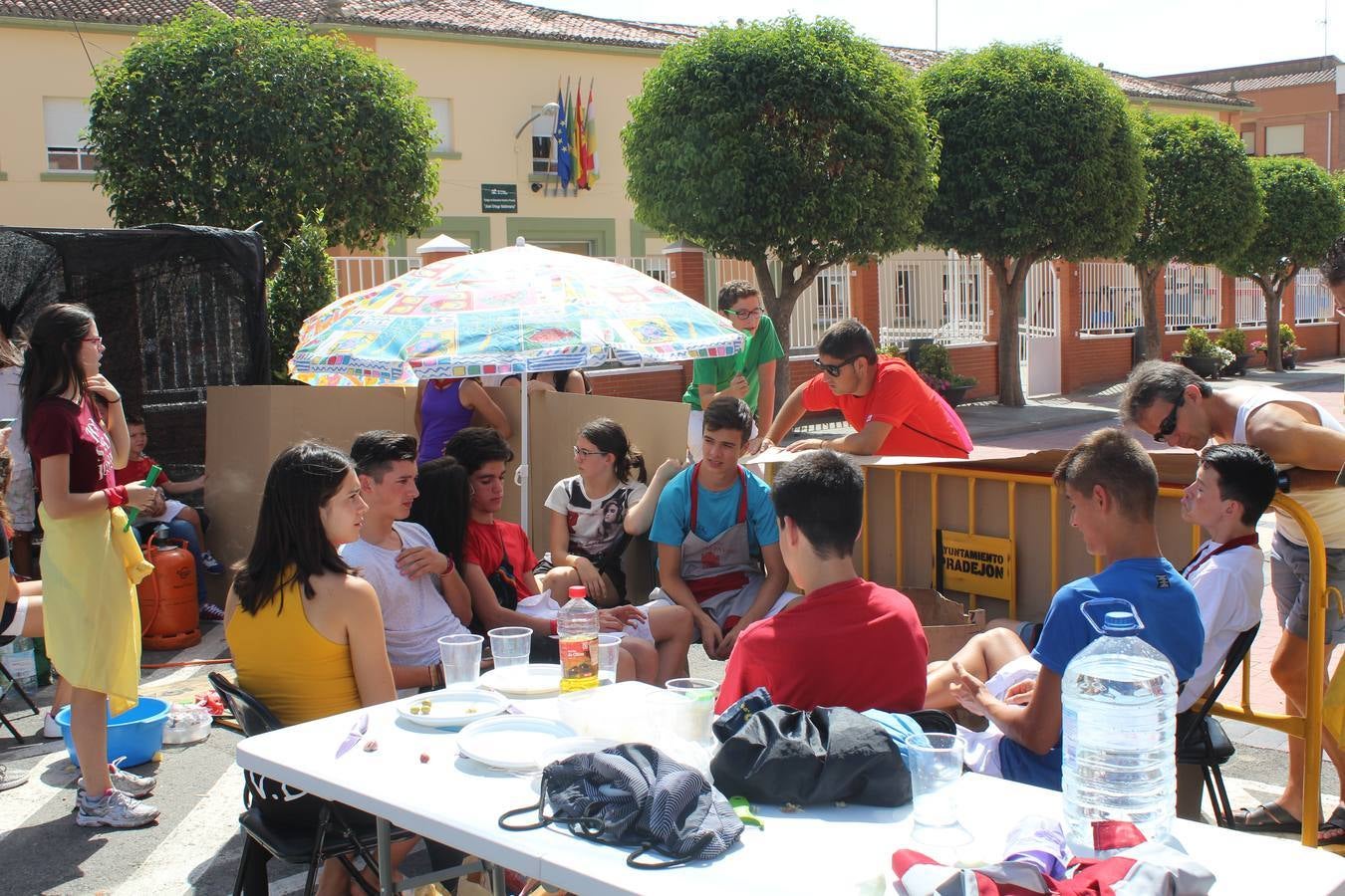 Día de ranchos en Pradejón