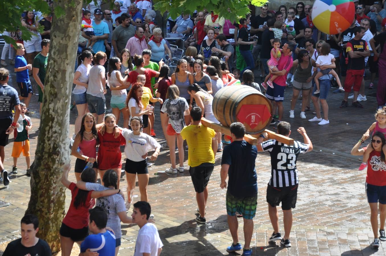 San Vicente de la Sonsierra lanza el cohete