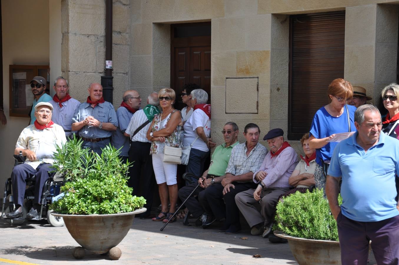 San Vicente de la Sonsierra lanza el cohete