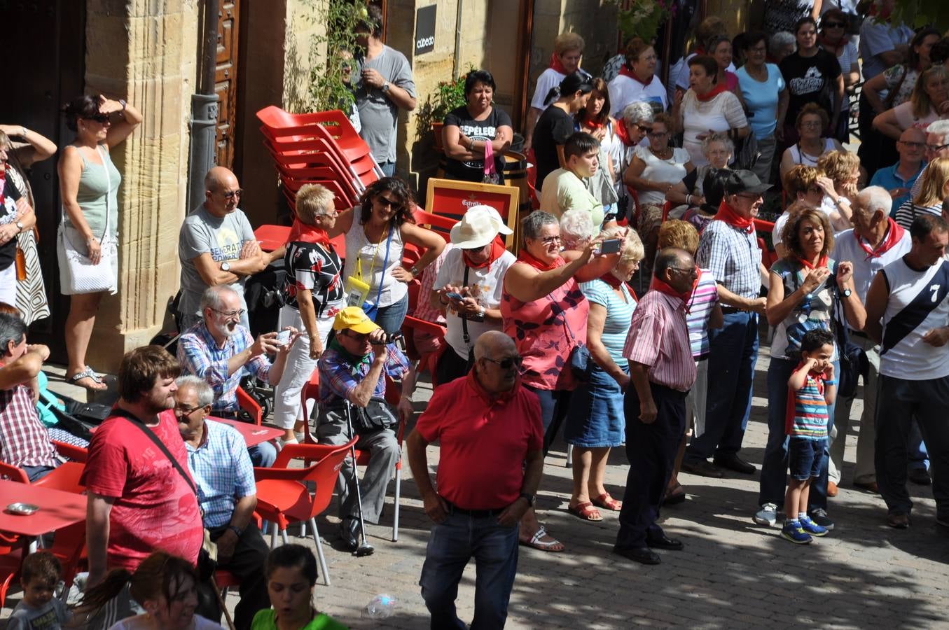 San Vicente de la Sonsierra lanza el cohete