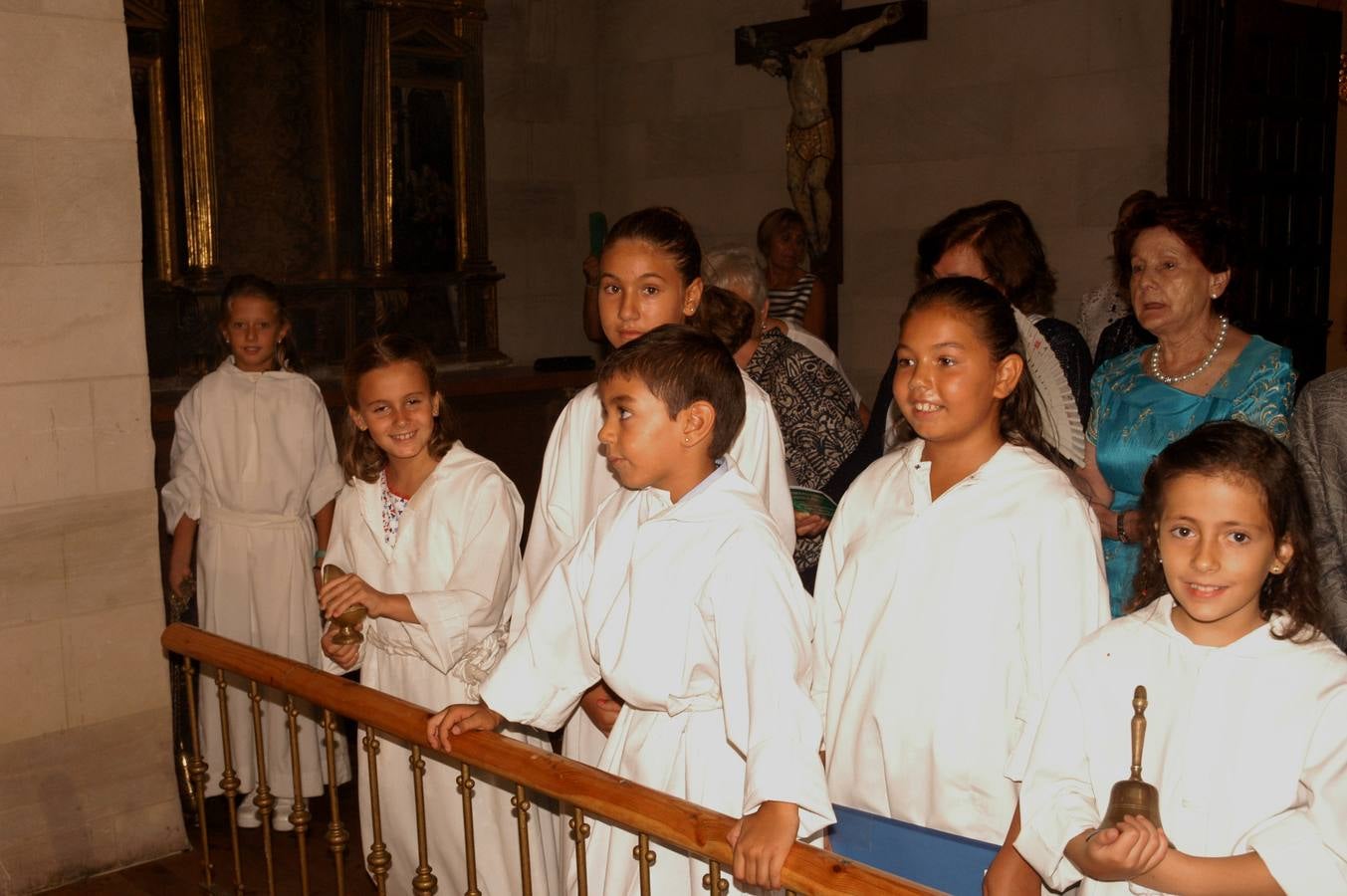 Grávalos celebra su día grande con la procesión de la Virgen de la Antigua