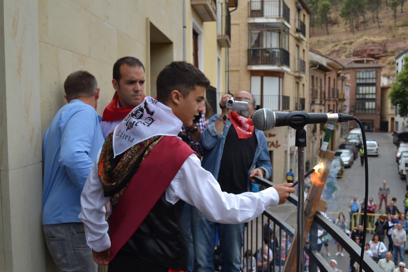 Comienzan de las fiestas de San Juan Mártir y Santa María la Real en Nájera