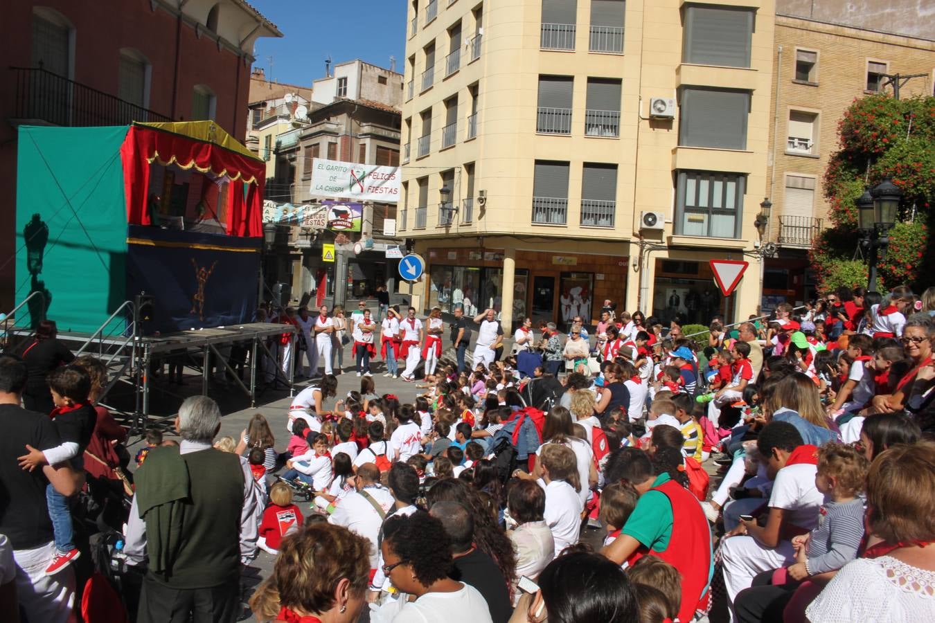 Arnedo se lanza a la calle en el tercer día de fiestas