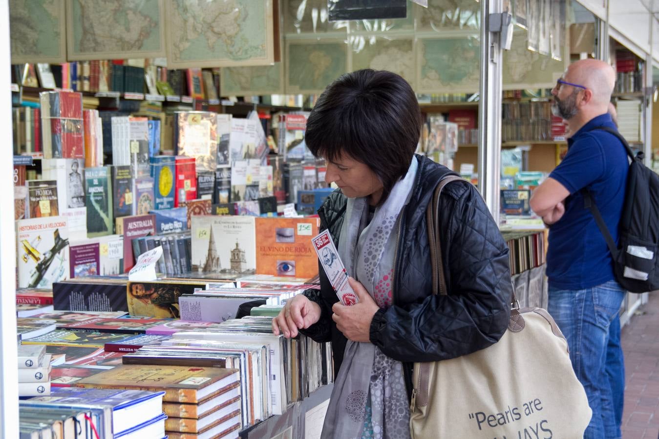 Arranca la Feria del Libro Antiguo y de Ocasión de Logroño