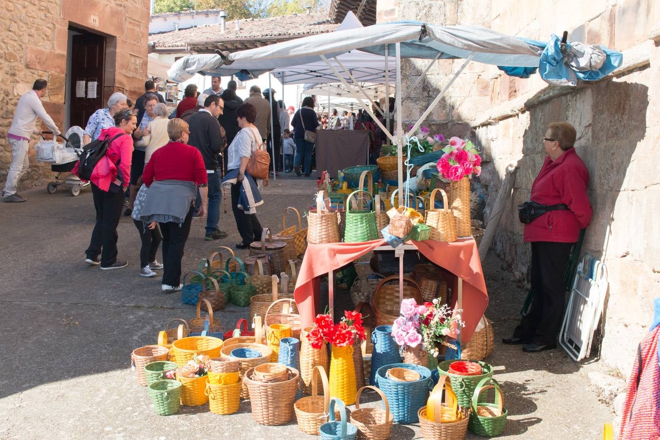 Feria de artesanía y ganadería en Ojacastro