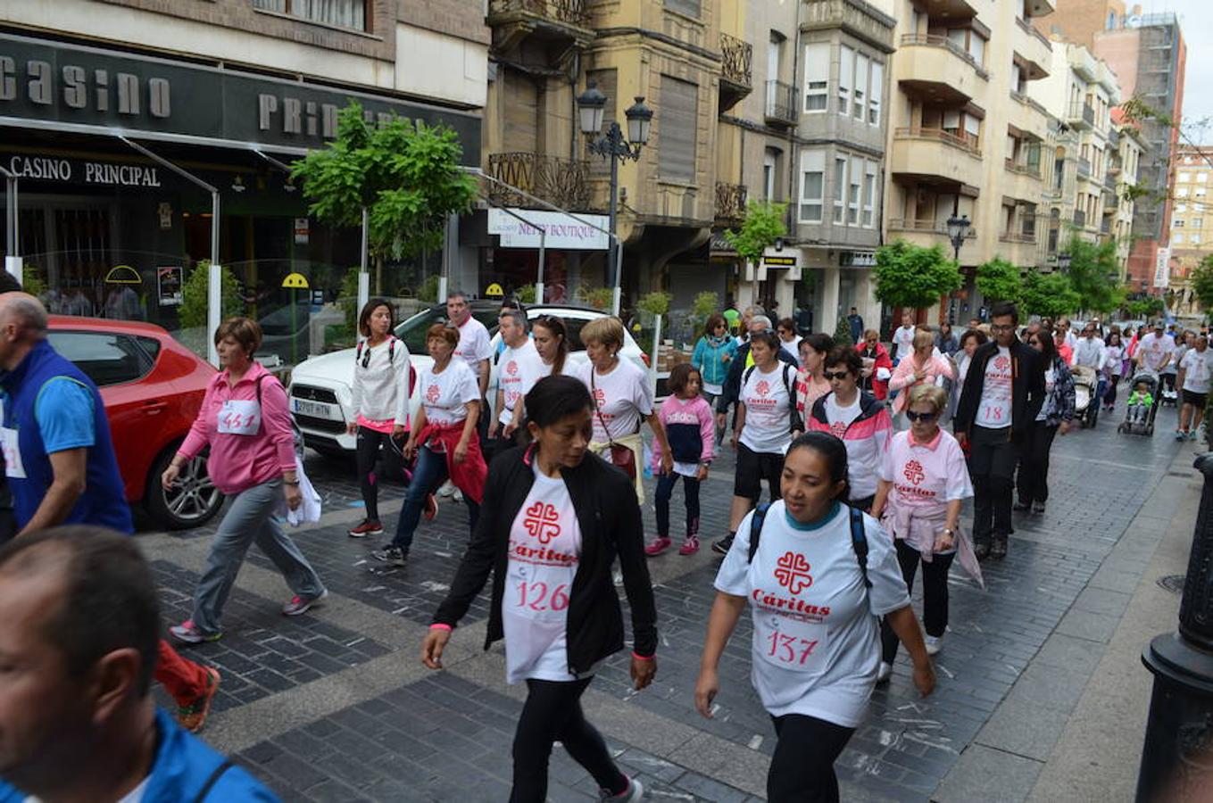 Marcha de Cáritas en Calahorra (I)