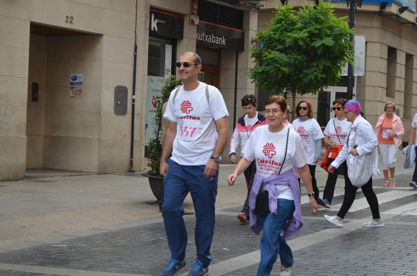 Marcha de Cáritas en Calahorra (I)