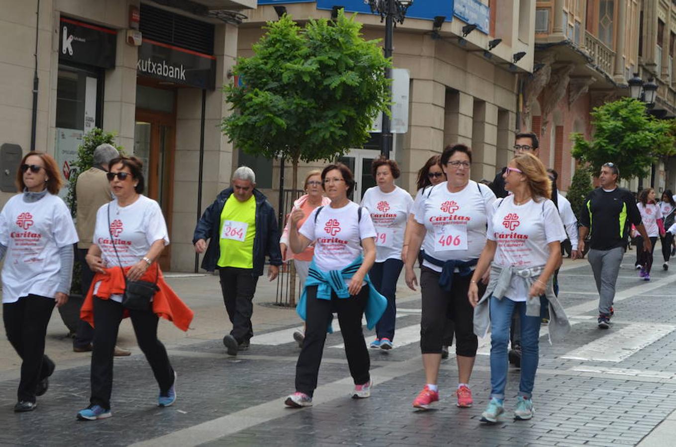 Marcha de Cáritas en Calahorra (I)