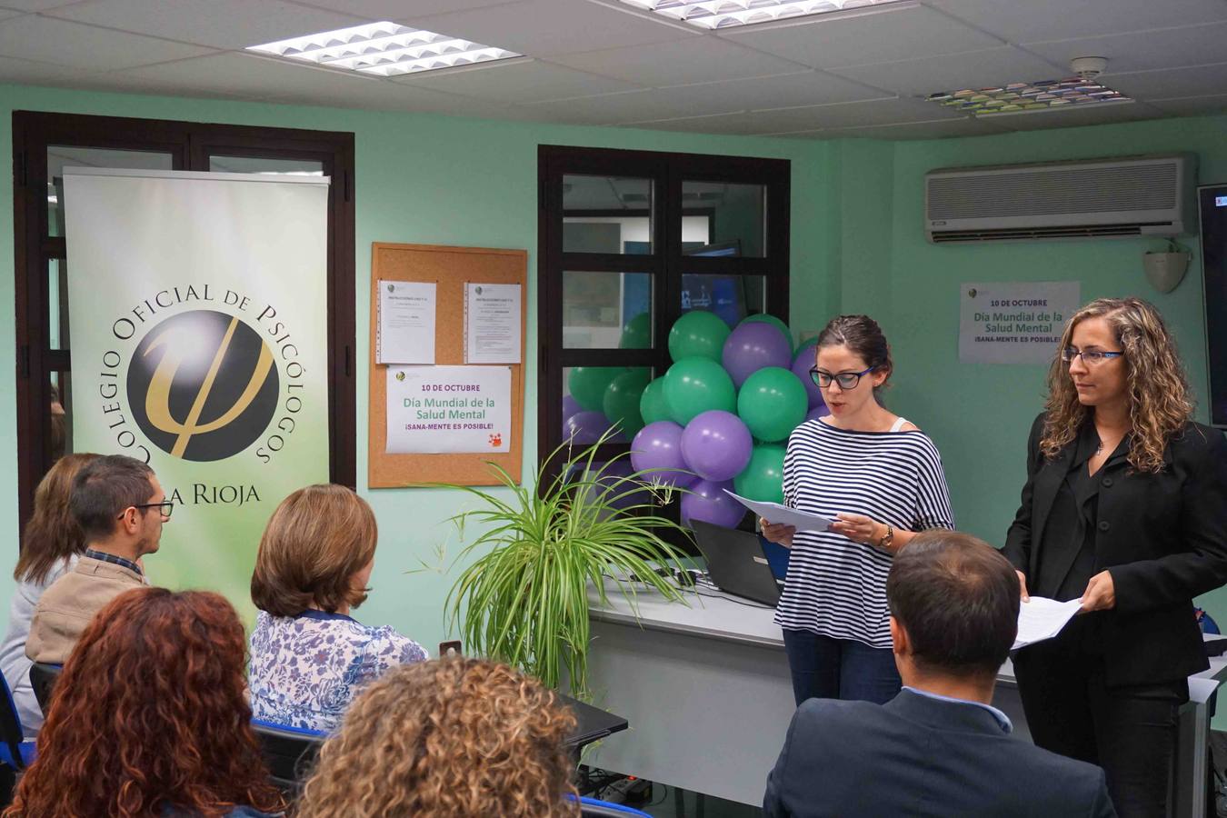 El colegio Oficial de Psicólogos celebra el Día Mundial de la Salud Mental