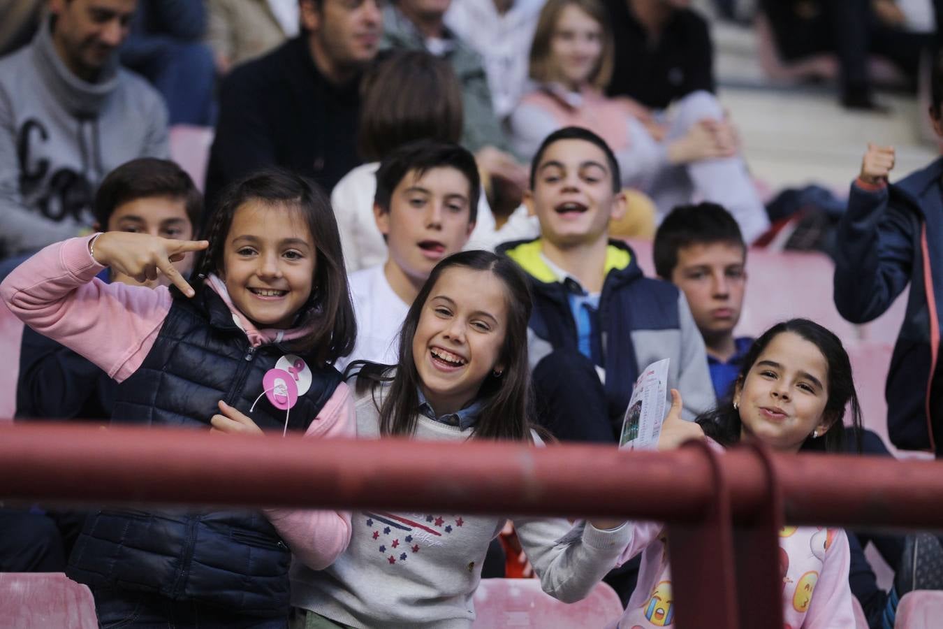 El partido UDL-Sestao: emoción entre el público y los gestos del equipo riojano